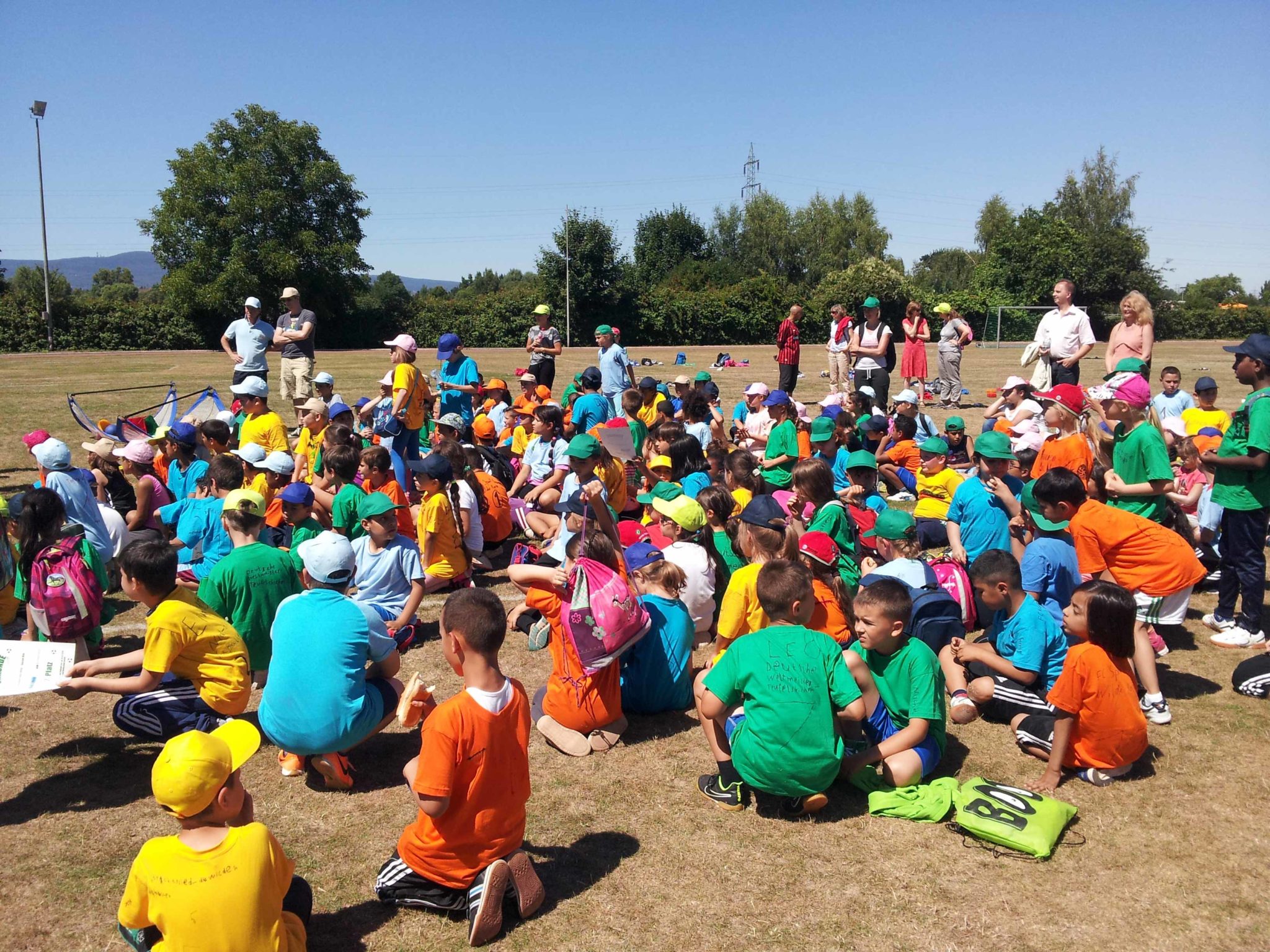 Fußballturnier mit der Rothschild Bank - Niddaschule Frankfurt